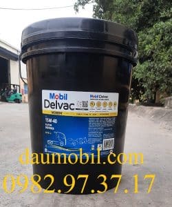 xô 20L dầu Mobil Delvac Modern 15W40 Complete Protection