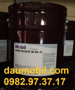 Xô 20 lít dầu Mobil Velocite No 10