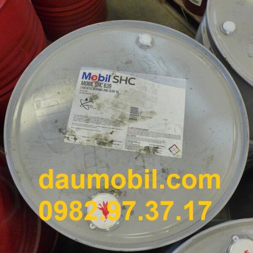 Phuy 208L dầu Mobil SHC 639