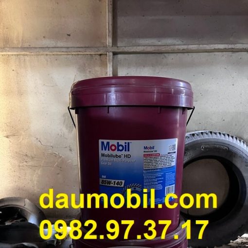 Xô 20L dầu cầu Mobilube HD 85W140