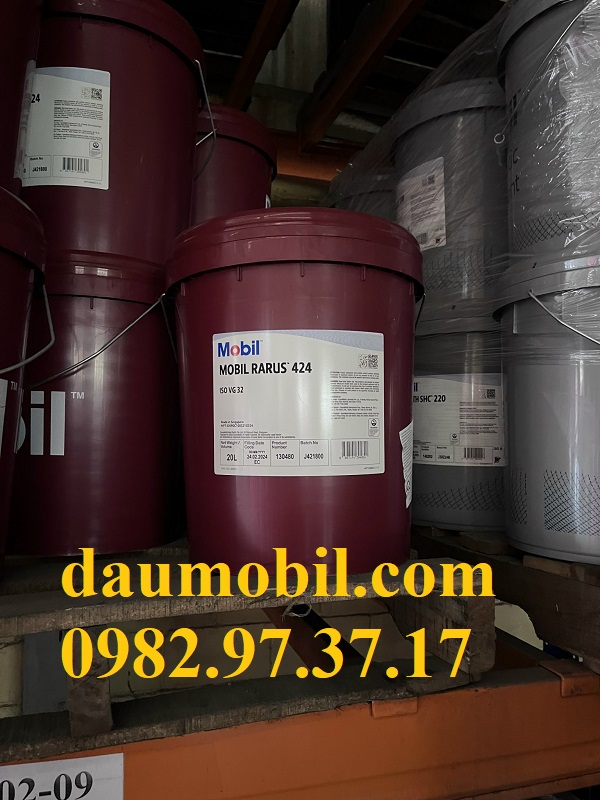 Dầu máy nén khí Mobil Rarus 424